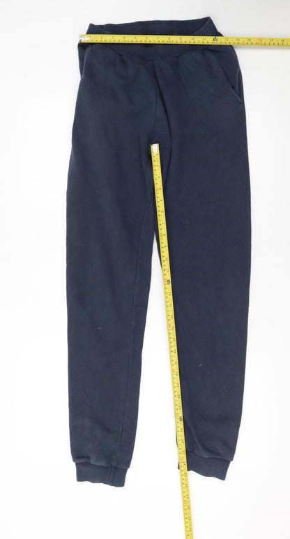 Ellesse Men's Blue XS Sweatpants Fleece Tapered Fit Joggers