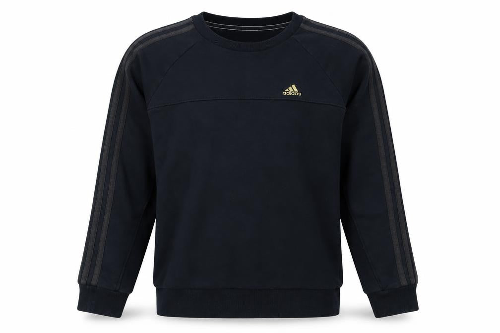 Adidas Men’s Black Crew Neck Pullover Sweatshirt Small