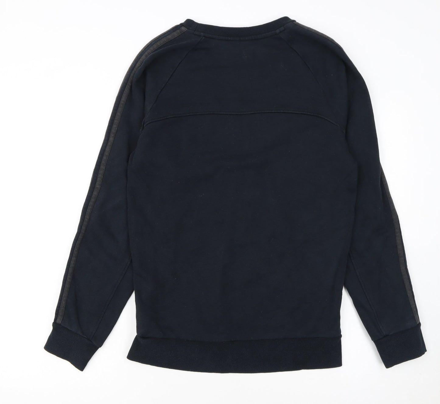 Adidas Men’s Black Crew Neck Pullover Sweatshirt Small