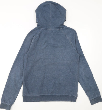 Under Armour Boys Blue YXL Pullover Hoodie with Logo Graphic