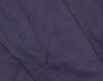 Puma Women Purple Pullover Sweatshirt Size 16 Logo Print