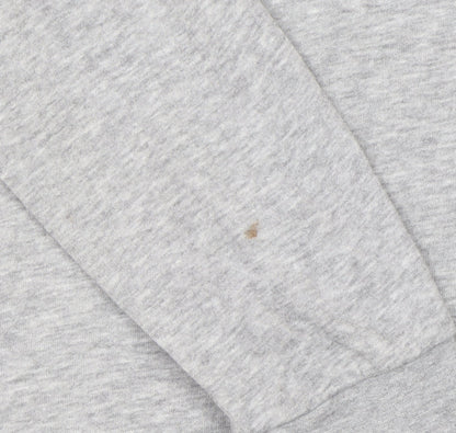 Champion Boys Grey Logo Pullover Sweatshirt 11-12 Years Regular Fit