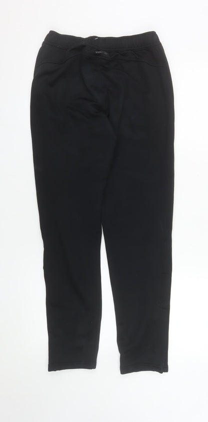 Canterbury Boys Black 14 Years Rugby Track Pants with Elastic Waist