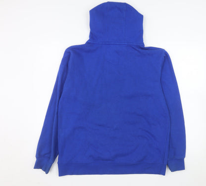 Fanatics Men's Blue New York Knicks Pullover Hoodie Size M