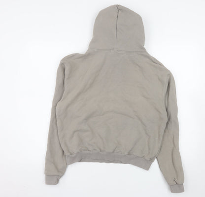Another Version Men's Beige Pullover Hoodie Size S Cotton