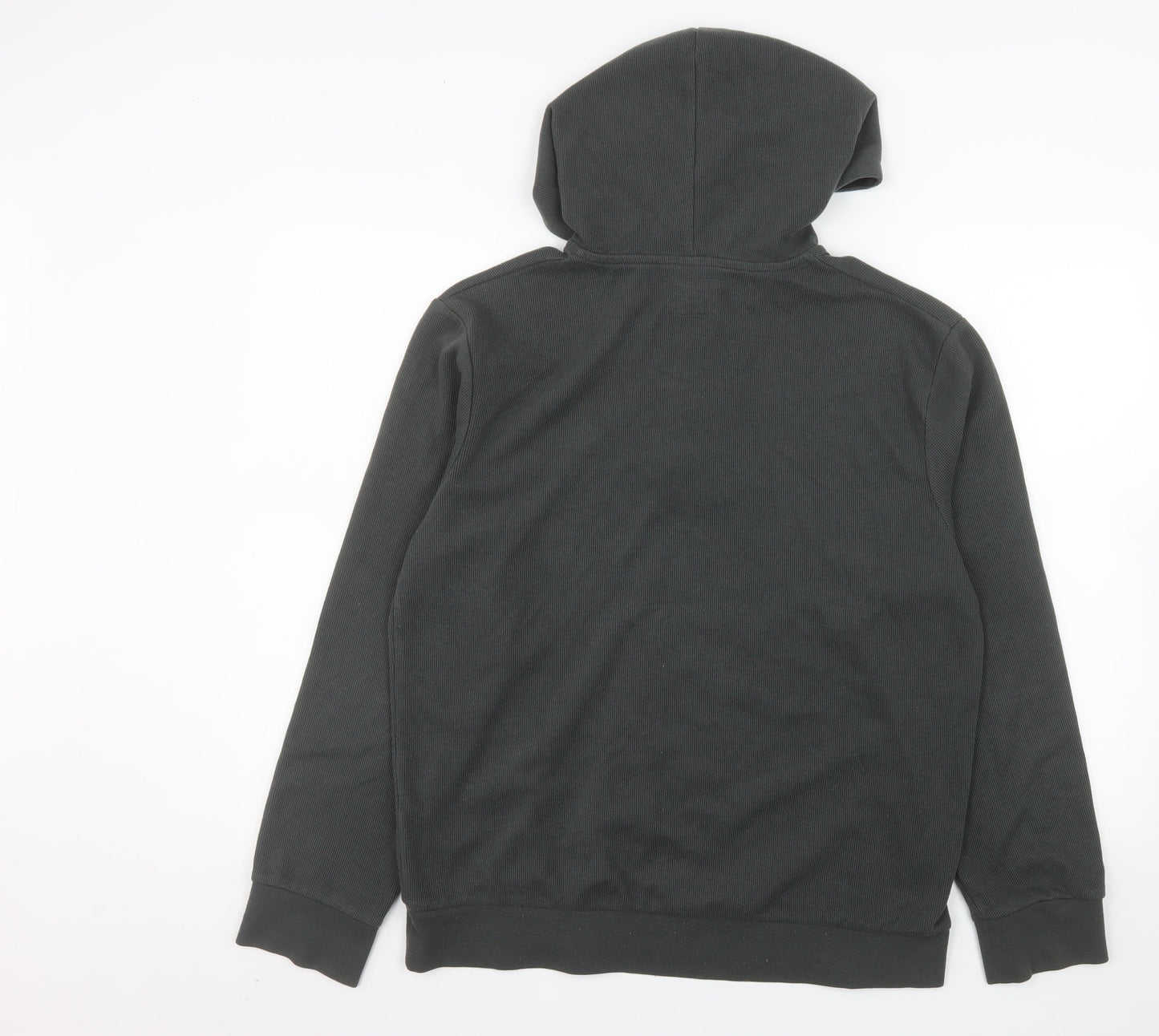 Twenty By Seventyhill Men's Grey Henley Hoodie Size L Polyester Blend