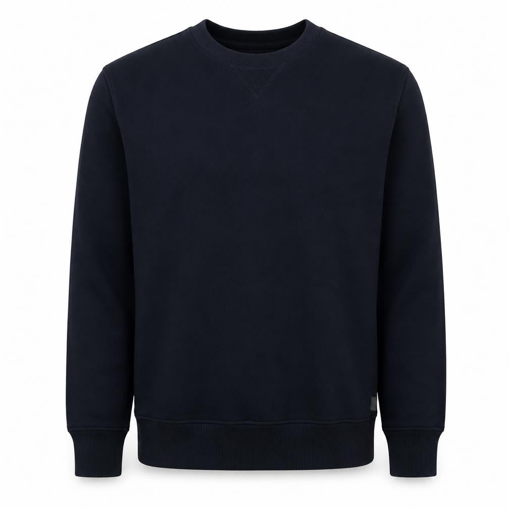 Marks & Spencer Men's Black Crew Neck Pullover Sweatshirt Size M
