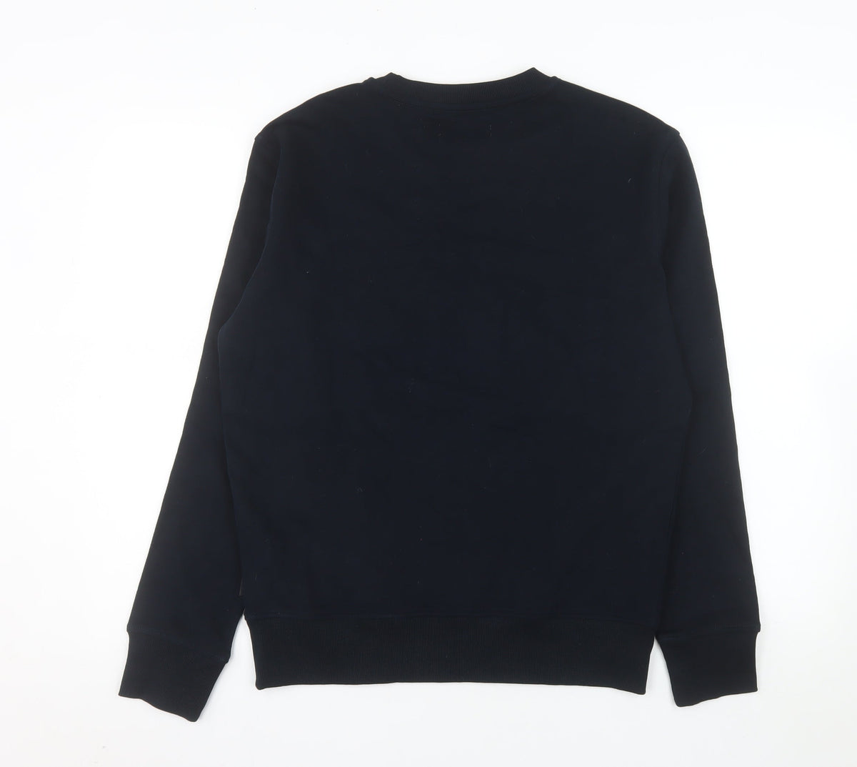 Marks & Spencer Men's Black Crew Neck Pullover Sweatshirt Size M