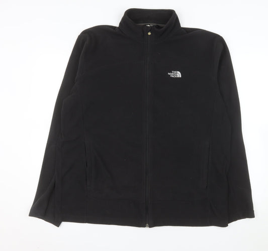 The North Face Men's Black Fleece Full Zip Jacket XL