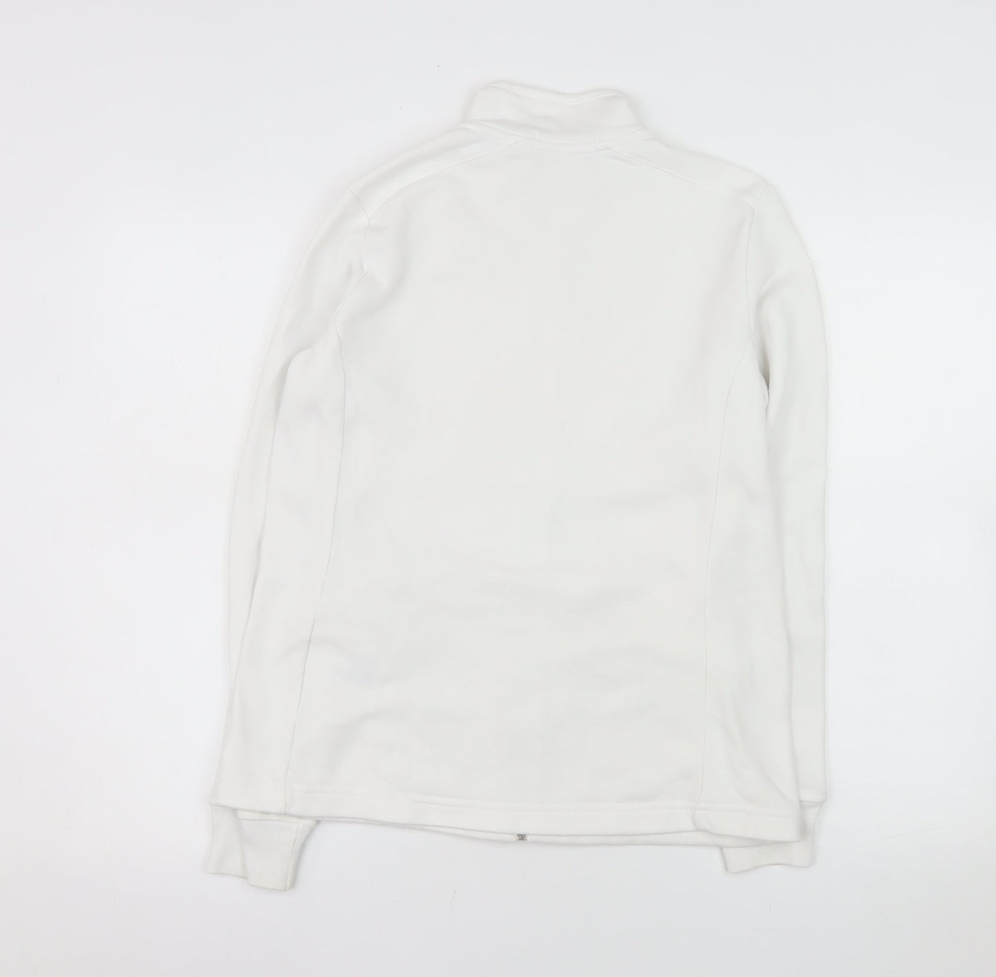 Ralph Lauren Polo Golf Women's White Fleece Zip Jacket Size M