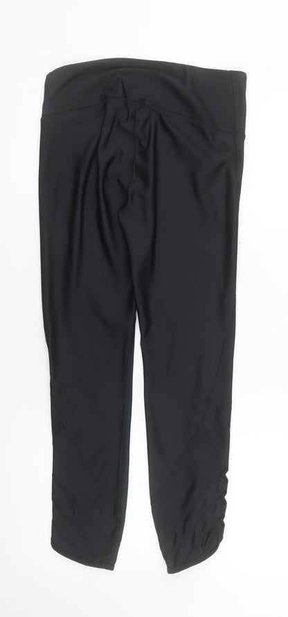 Under Armour Womens Black HeatGear Compression Capri Leggings M