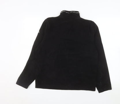 Craghoppers Men’s Black Fleece 1/4 Zip Pullover Sweatshirt Size S