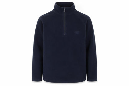 Cotton Traders Men’s XS Navy Fleece 1/4 Zip Pullover Sweatshirt