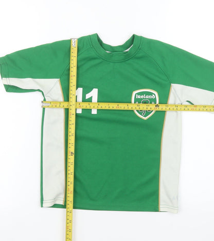 St. Bernard for Dunnes Boys Green Ireland Football T-Shirt 7 Years