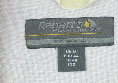 Regatta Womens Pink 1/2 Zip Pullover Fleece Sweatshirt UK 18