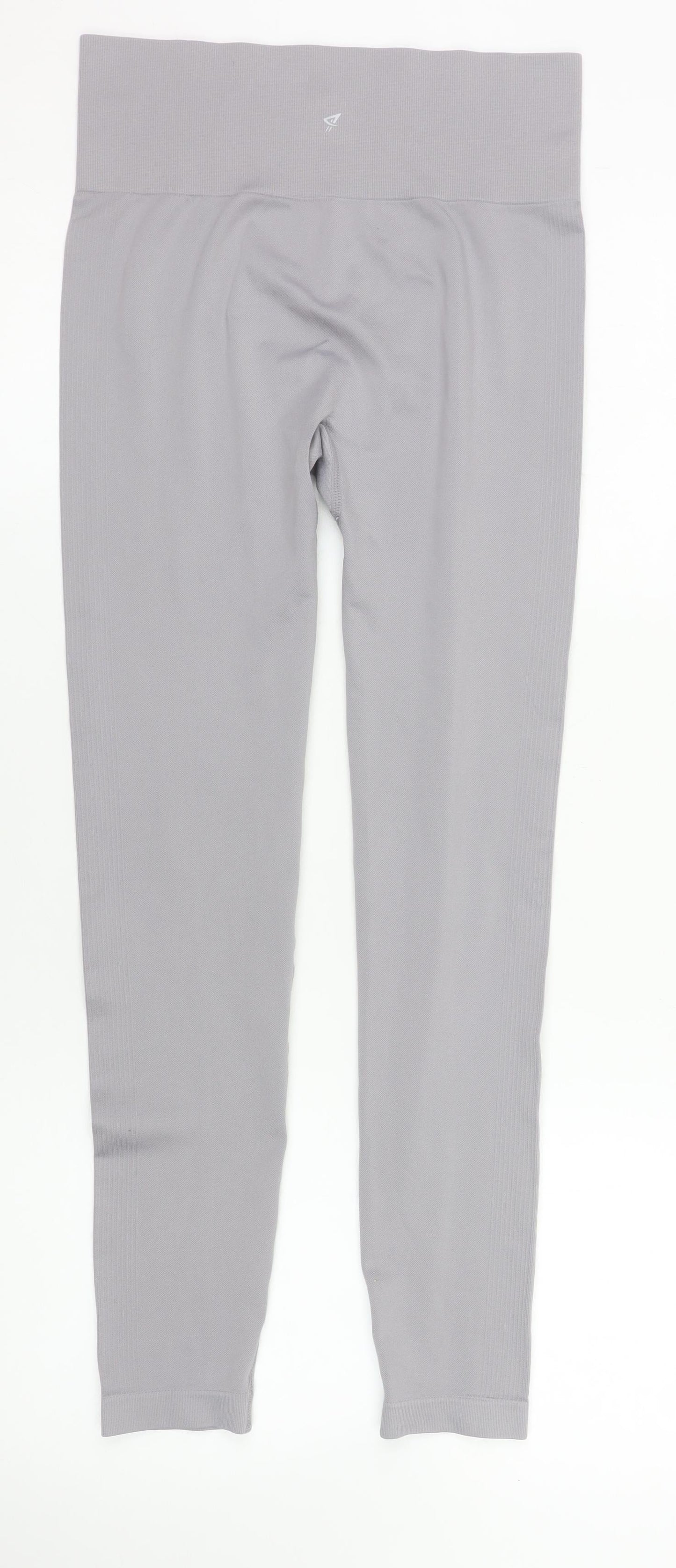 Primark Women Grey Seamless Workout Leggings Size S Slim Fit Activewear
