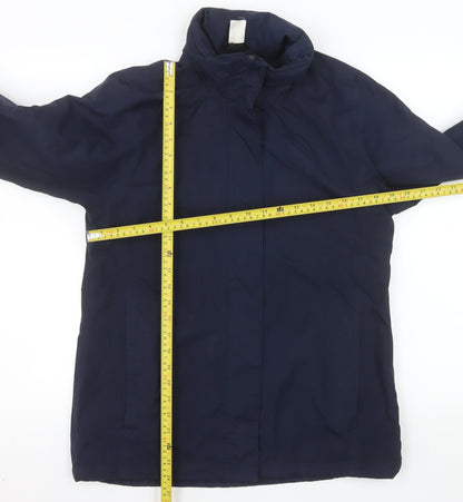 Regatta Professional Women's Blue Waterproof Mid-Length Jacket Size 12