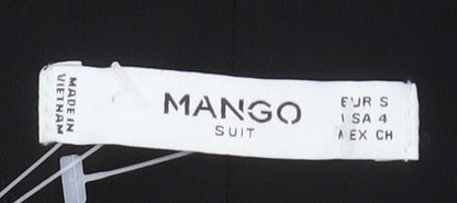 Mango Women’s Black V-Neck Camisole Tank Top Size 8