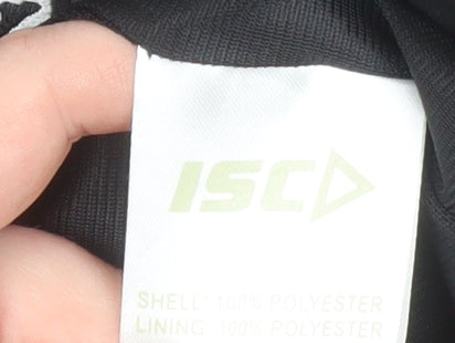ISC Hull FC Mens Black XL Windbreaker Jacket Waterproof