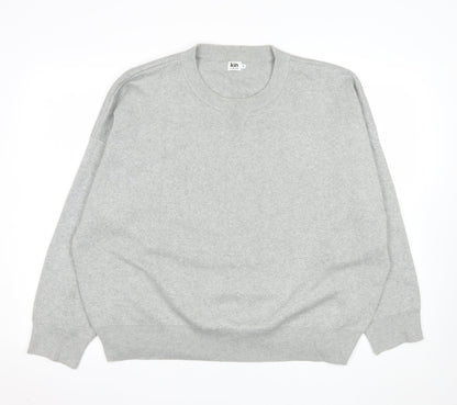 Kin by John Lewis Men's Grey XL Pullover Knit Sweatshirt