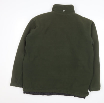 Regatta Men's Green Fleece Full Zip Outdoor Jacket L