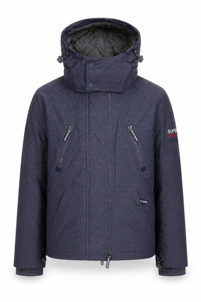 Superdry Mens Blue Wind Yachter Hooded Softshell Jacket S