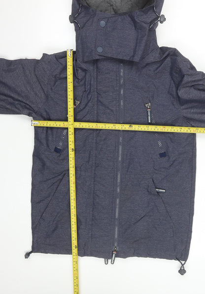 Superdry Mens Blue Wind Yachter Hooded Softshell Jacket S