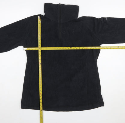 Columbia Women Black Fleece Pullover Sweatshirt XL