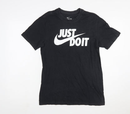 Nike Men's Black Small Just Do It Graphic Sports T-Shirt