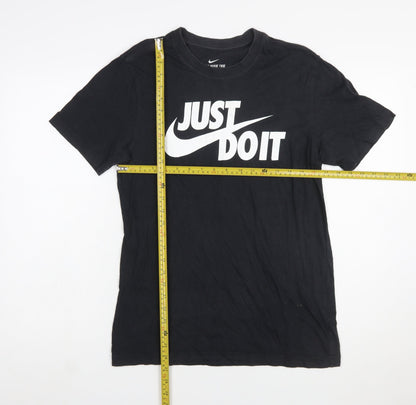 Nike Men's Black Small Just Do It Graphic Sports T-Shirt