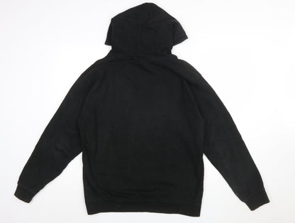 Hard Rock Cafe Orlando Mens Black Pullover Hoodie Size M Music Fleece