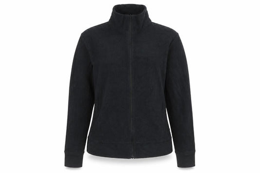 Columbia Women's Black Fleece Full Zip Jacket Size L