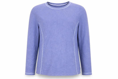 Eddie Bauer Women's Purple XL Pullover Fleece Sweatshirt