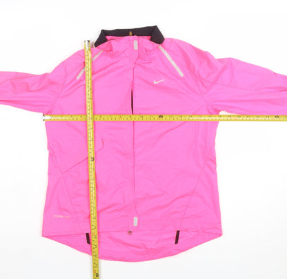 Nike Women's Pink Storm-Fit Windbreaker Jacket S