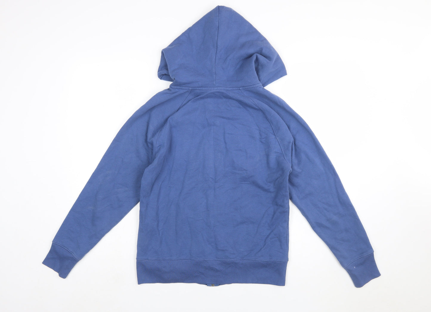 GAP Women Blue Small Full Zip Hoodie Cotton Blend Casual