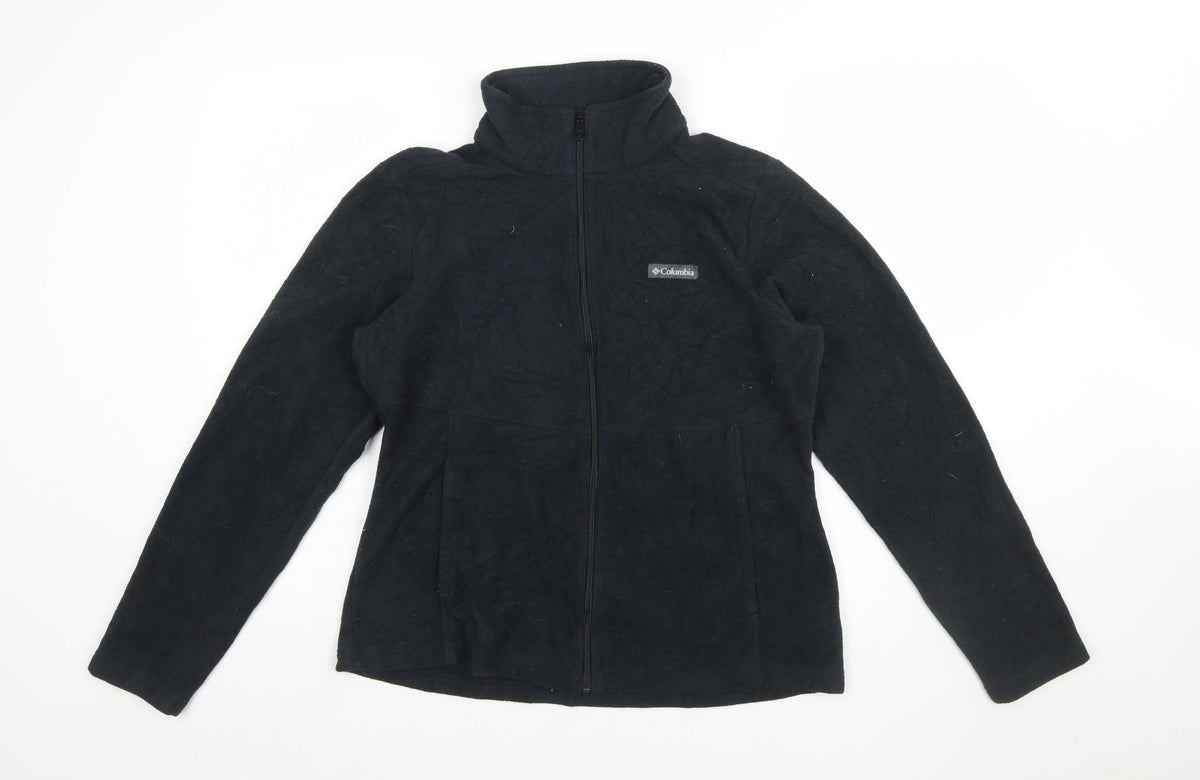 Columbia Men's Black Fleece Full Zip Jacket Size L