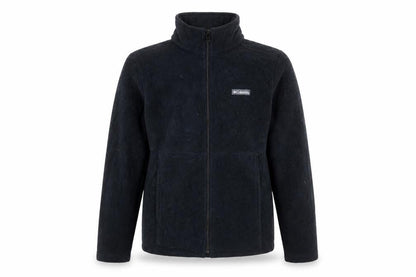 Columbia Men's Black Fleece Full Zip Jacket Size L