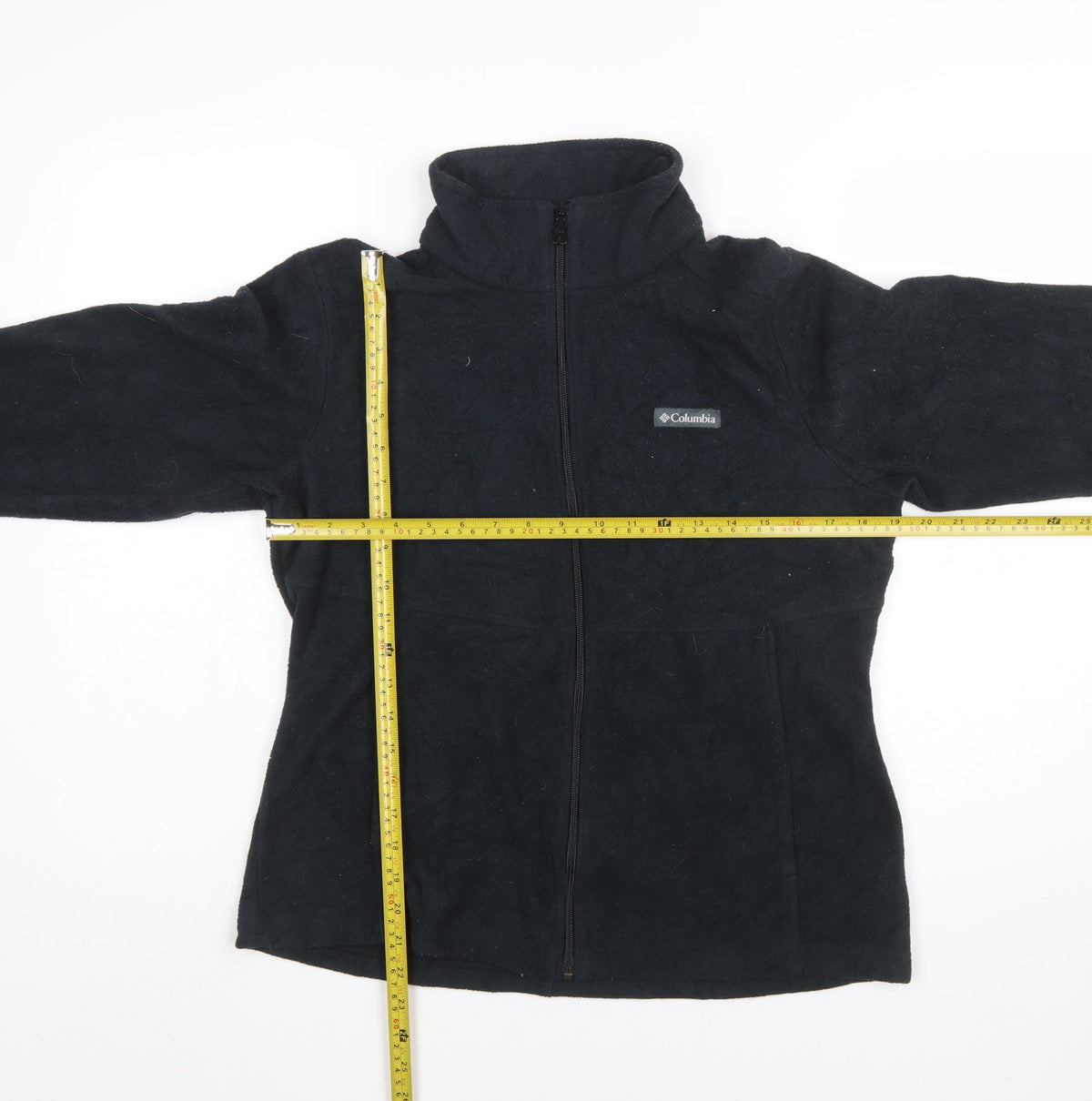 Columbia Men's Black Fleece Full Zip Jacket Size L