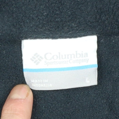 Columbia Men's Black Fleece Full Zip Jacket Size L