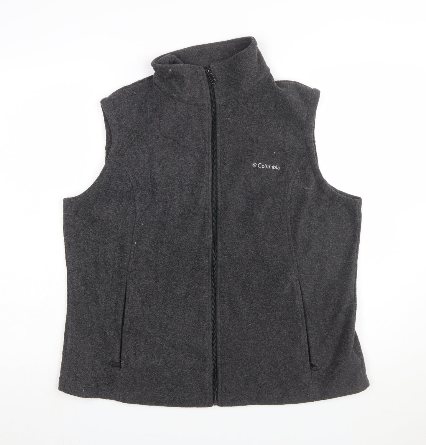 Columbia Women's Grey Fleece Waistcoat XL Lightweight Bodywarmer