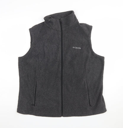 Columbia Women's Grey Fleece Waistcoat XL Lightweight Bodywarmer