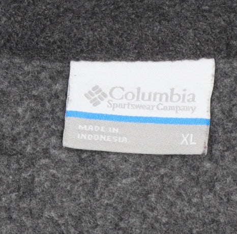 Columbia Women's Grey Fleece Waistcoat XL Lightweight Bodywarmer