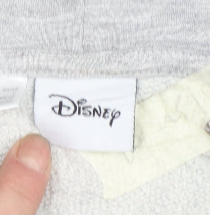 Disney Women Grey Minnie Mouse Pullover Hoodie Size 14 Limited Edition