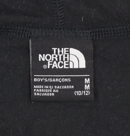The North Face Boys Black Full Zip Hoodie Size 10-12 Years Fleece