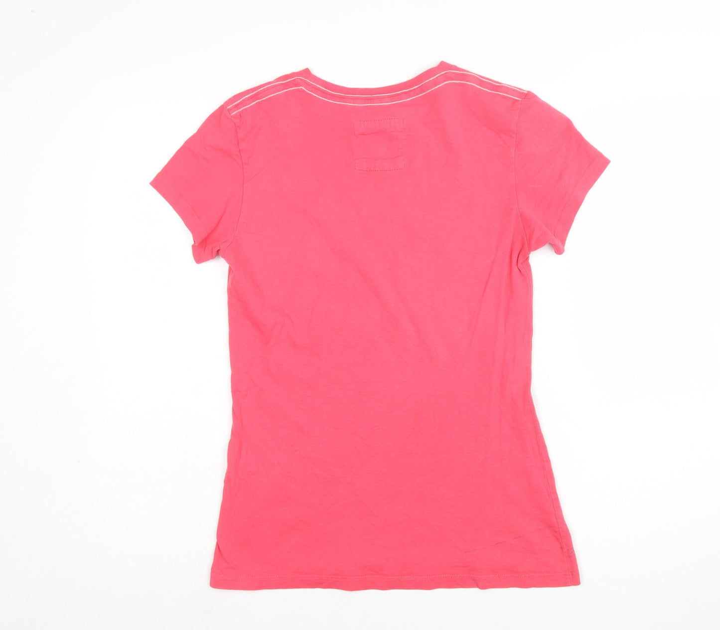 Abercrombie & Fitch Women’s Pink Cotton T-Shirt Size L Casual
