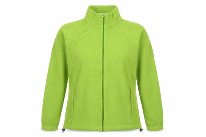 Columbia Women's Green Fleece Full Zip Jacket Size L Outdoor