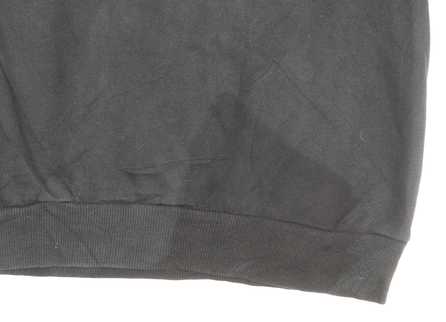 Puma Women's Black Logo Crew Neck Pullover Sweatshirt Size 10