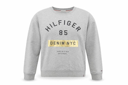 Tommy Hilfiger Denim Women's Grey Pullover Sweatshirt Size S