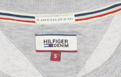 Tommy Hilfiger Denim Women's Grey Pullover Sweatshirt Size S