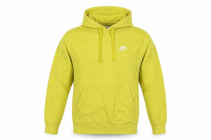 Nike Men's Yellow Pullover Hoodie Small Regular Fit